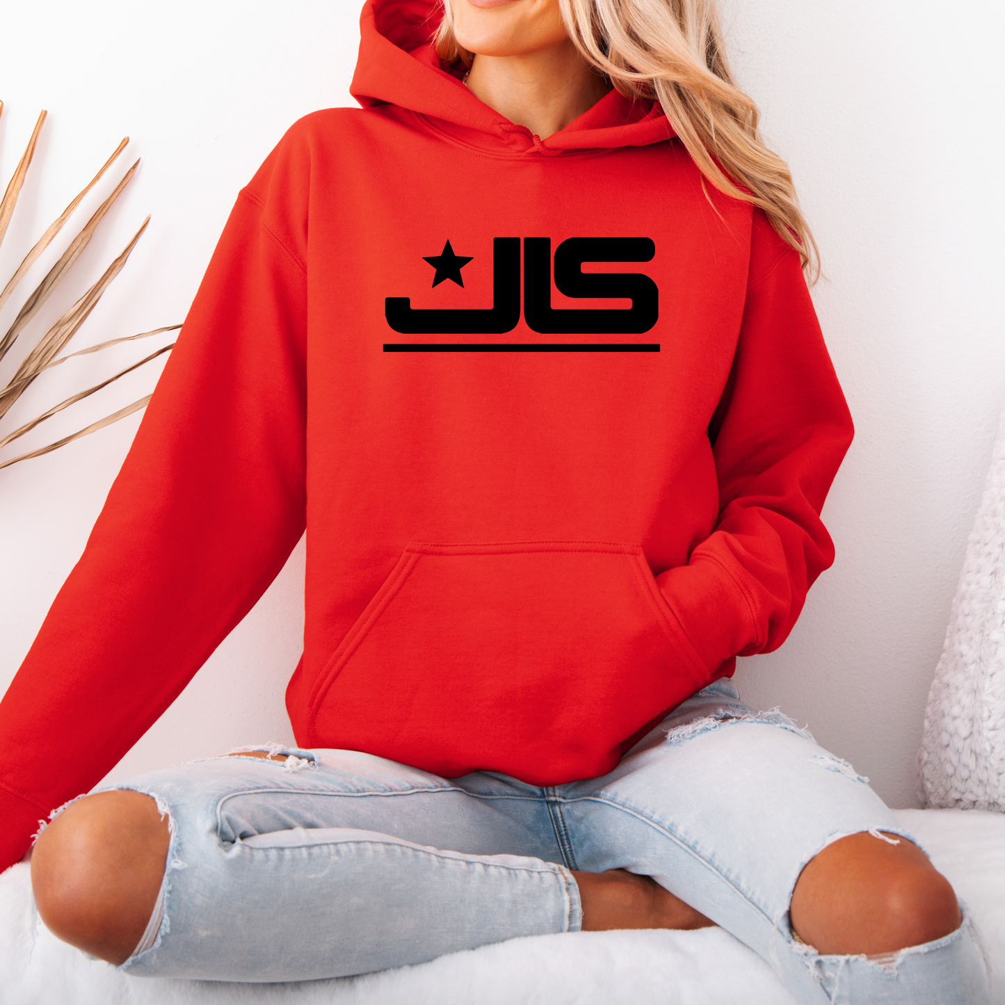 JLS personalised hoodie