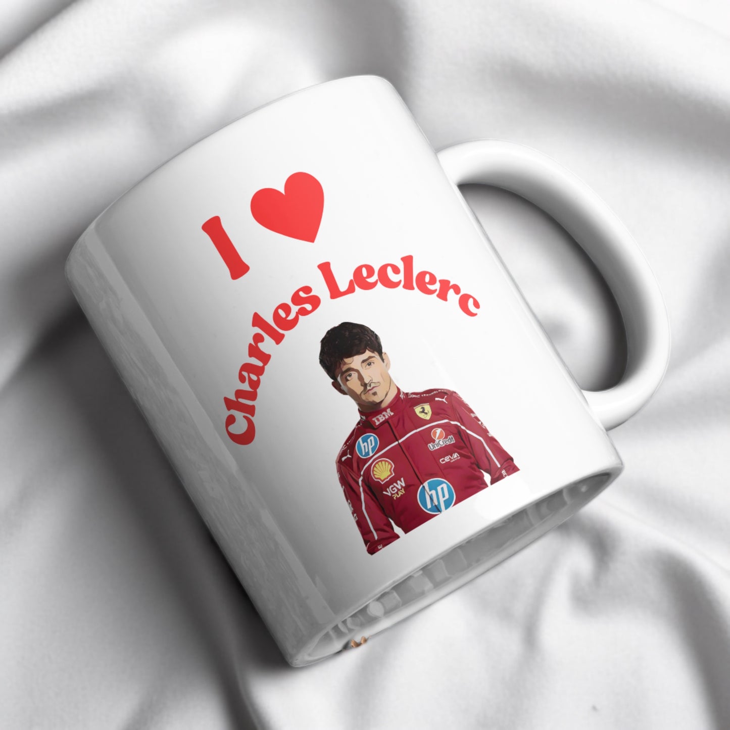 I Love Charles Leclerc Mug