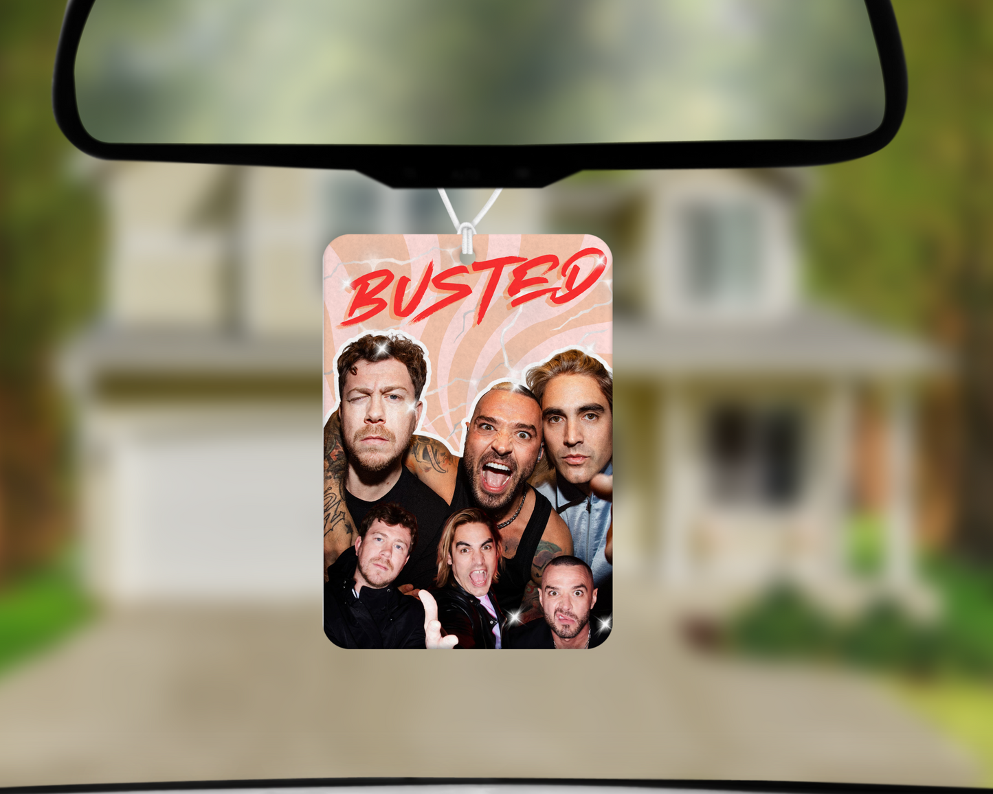 Busted Car Air Freshener