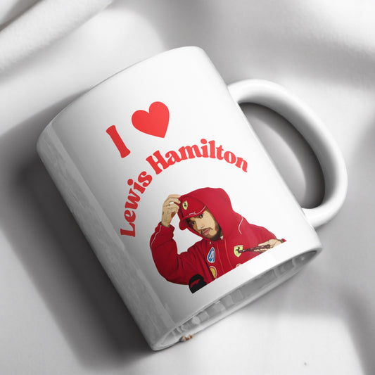 I Love Lewis Hamilton Mug