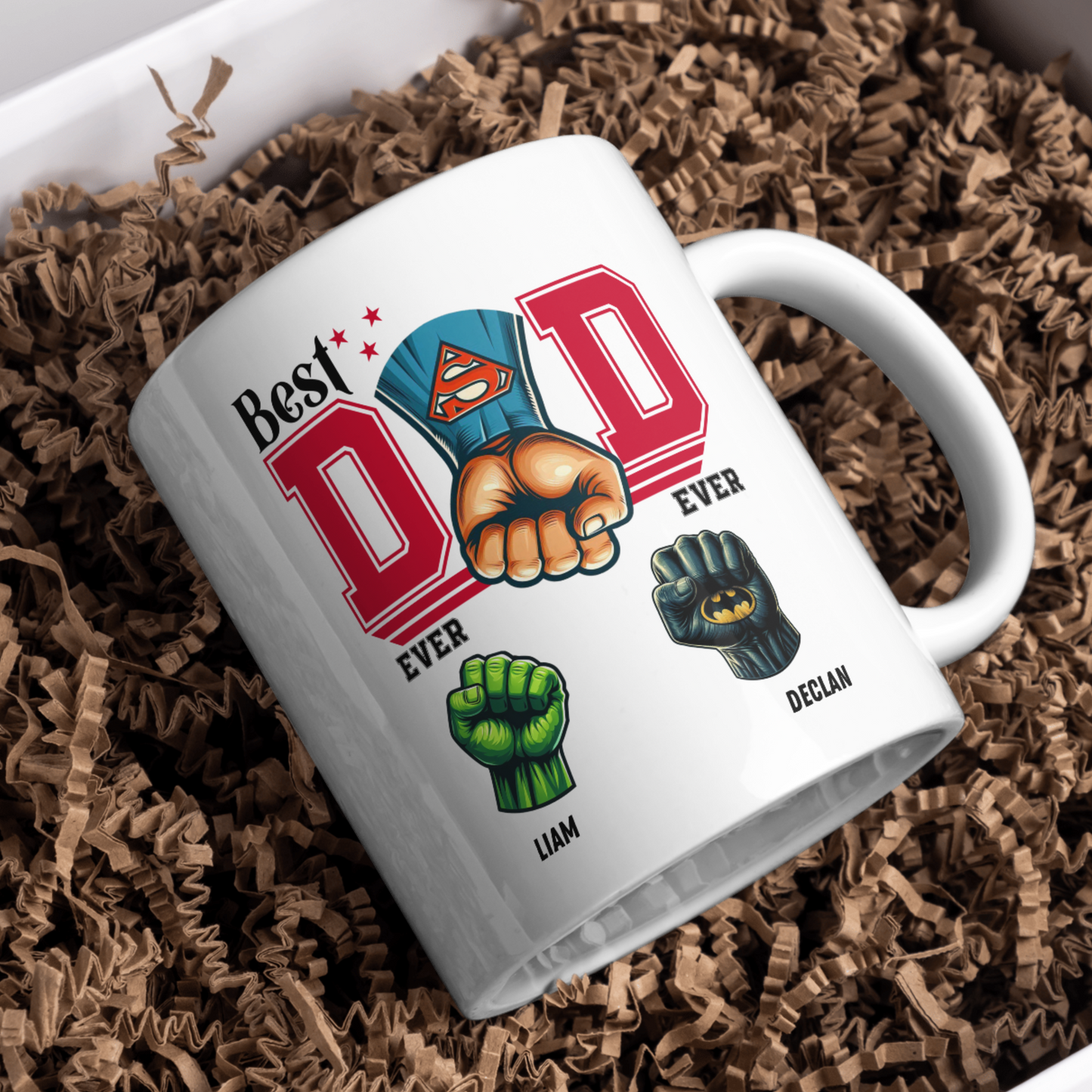 BEST DAD EVER Hero Mug