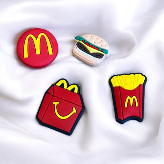 Fast Food Shoe Charm Bundle