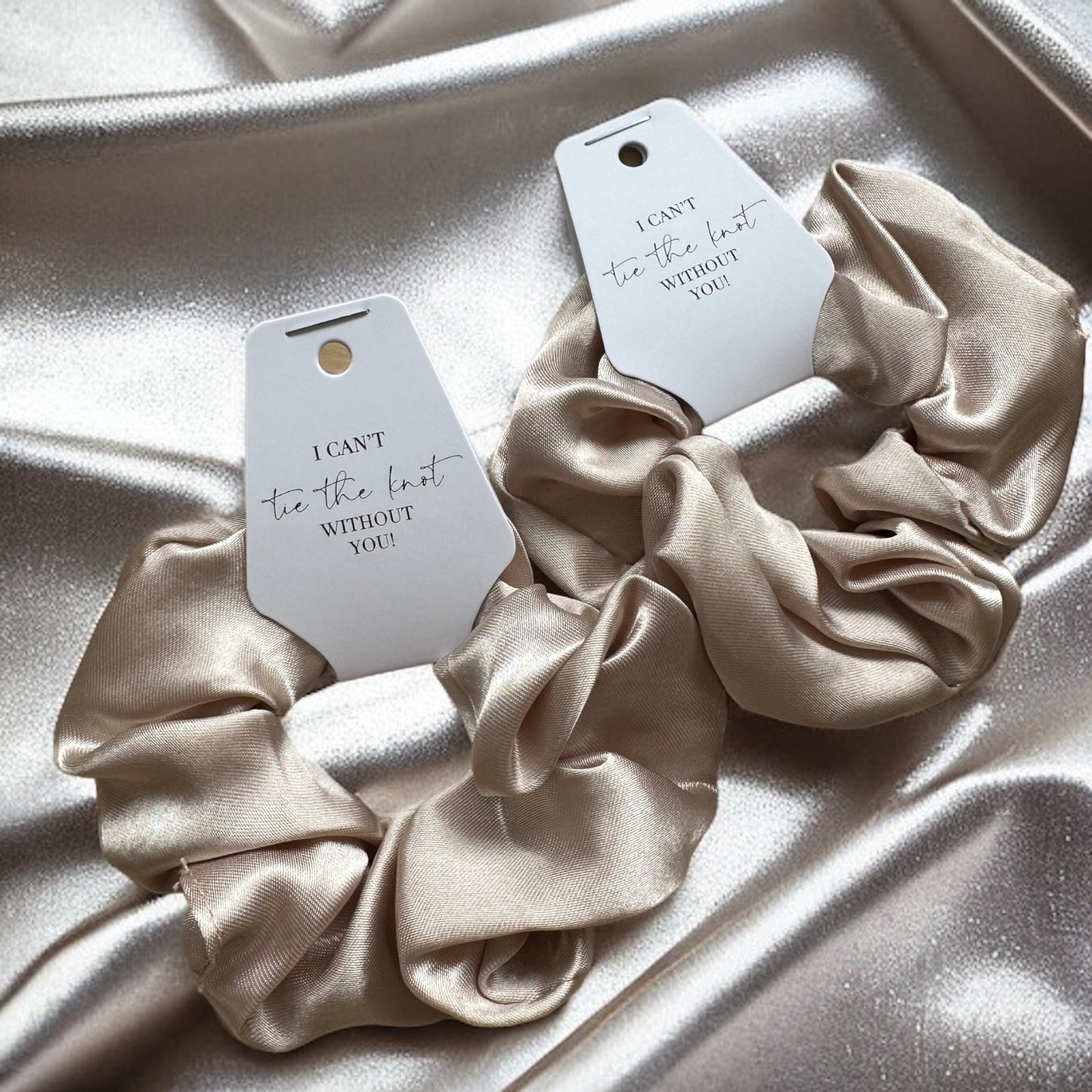 Bridesmaid Scrunchie/Bracelet Tag