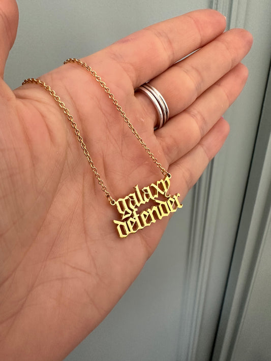 Galaxy Defender Necklace