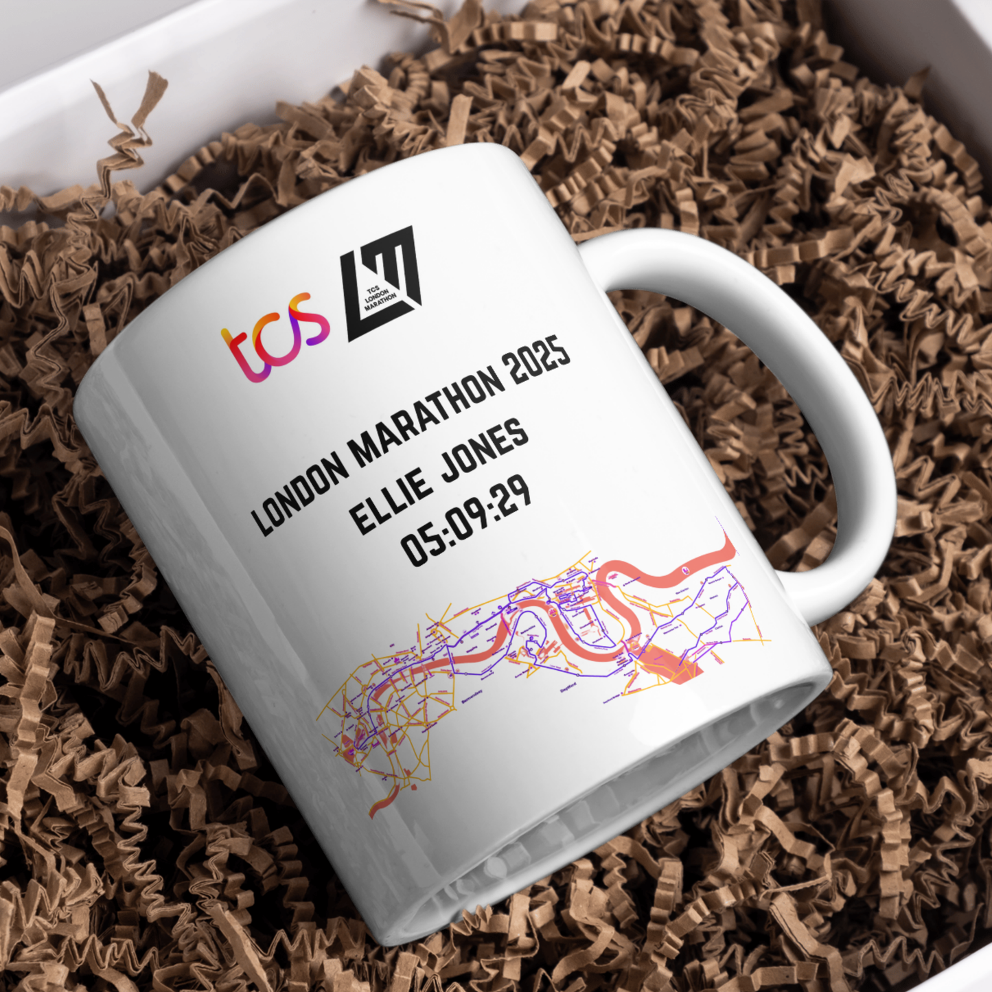 Custom Marathon Mug