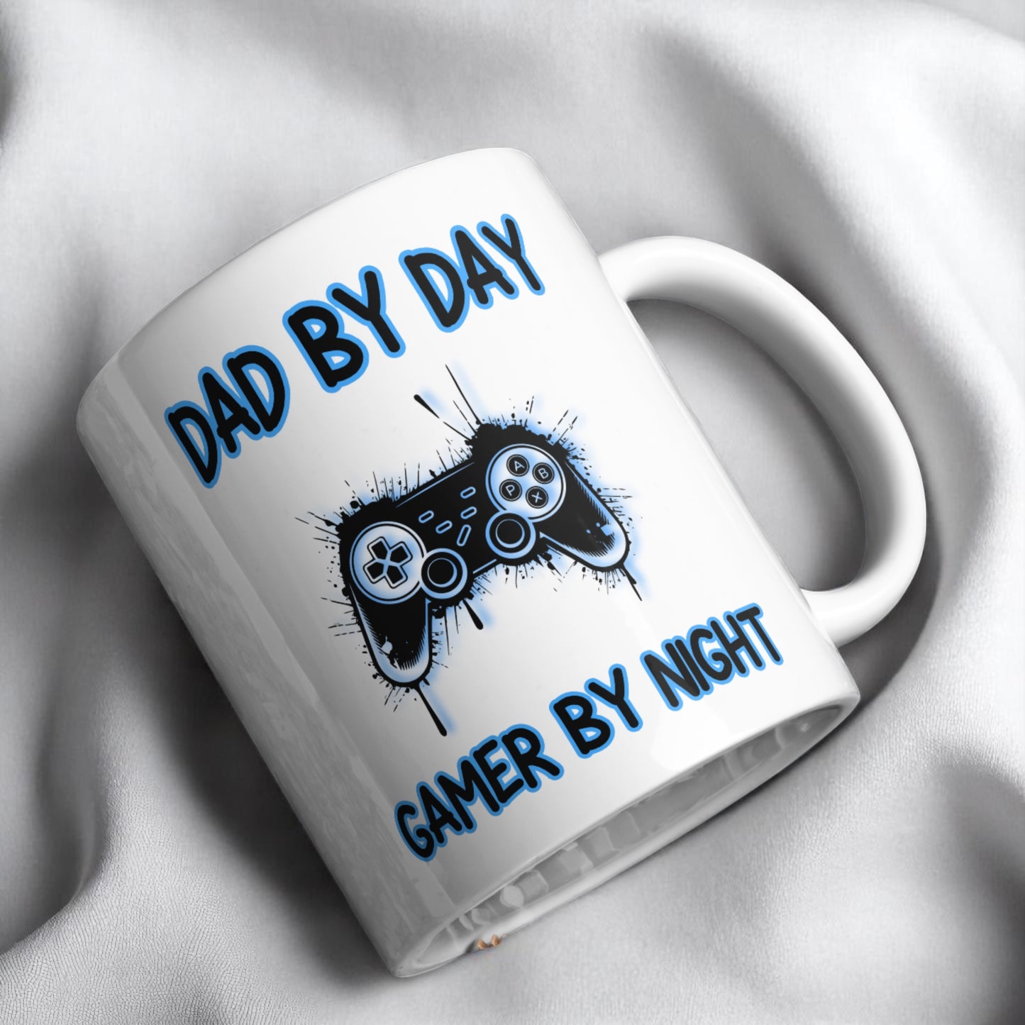 GAMER BY NIGHT DAD Mug