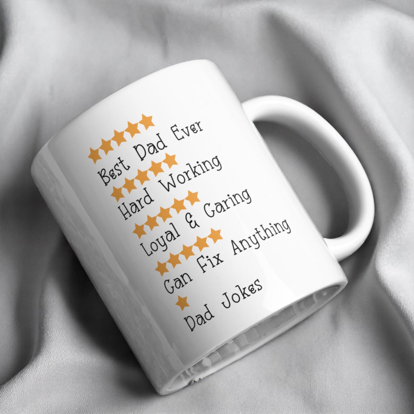 DAD REVIEWS Mug