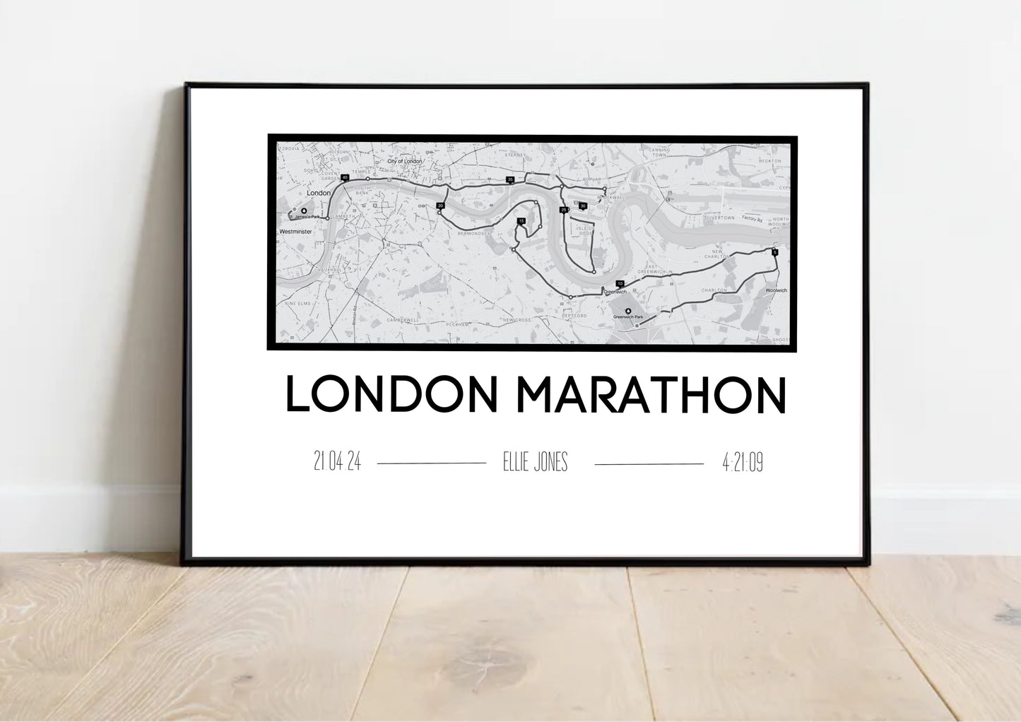 London Marathon 2024 Print