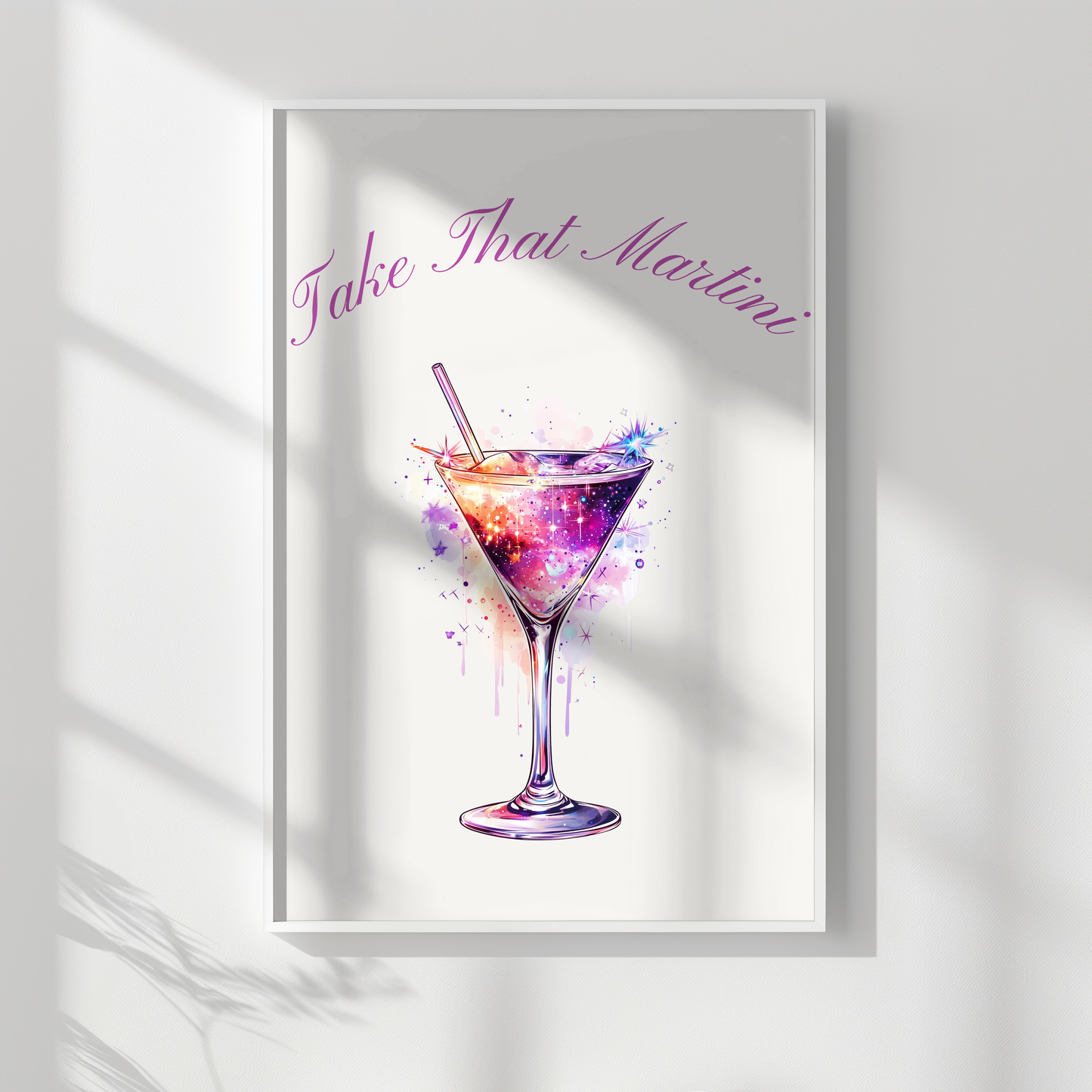 Take That Martini Print