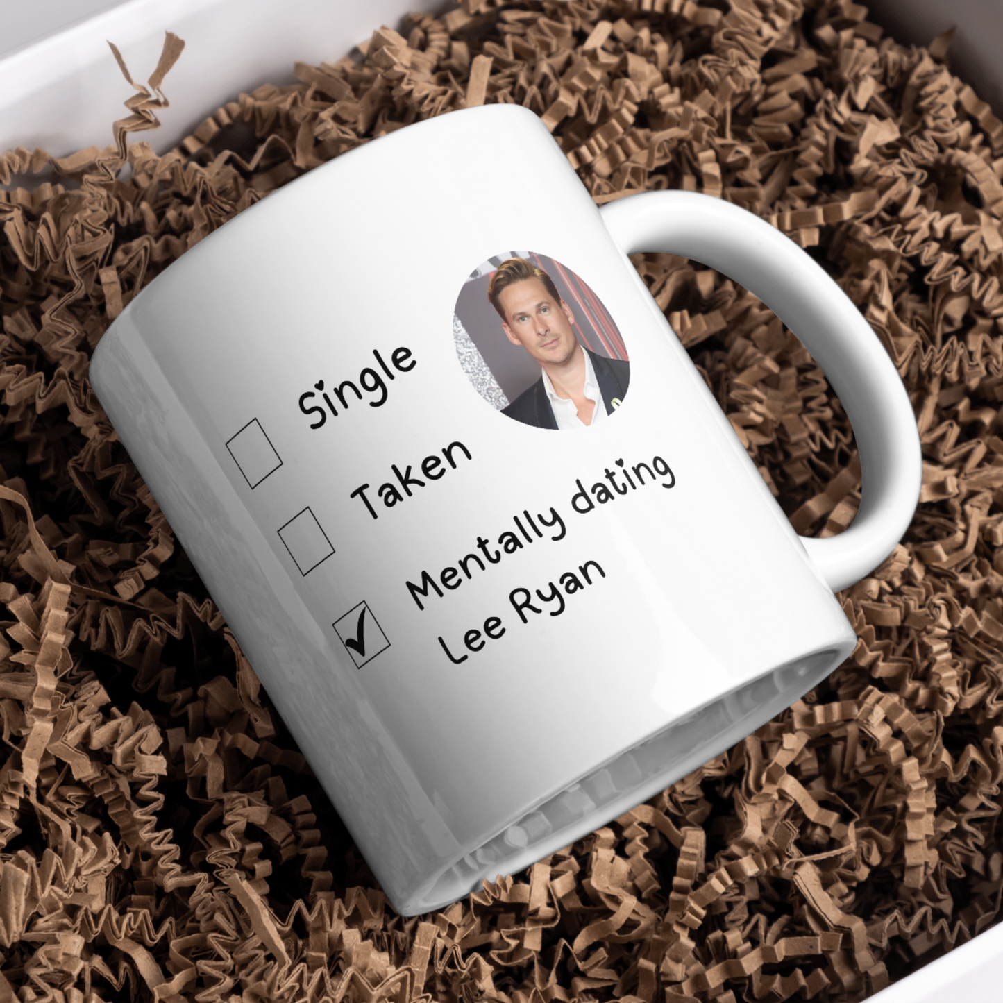 Blue Mentally Dating Mug