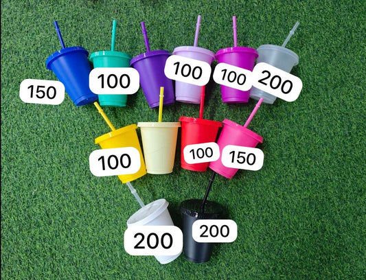 20x Clear 16oz cups