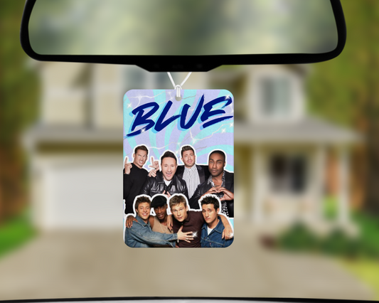 Blue Car Air Freshener