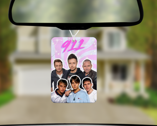 911 Car Air Freshener