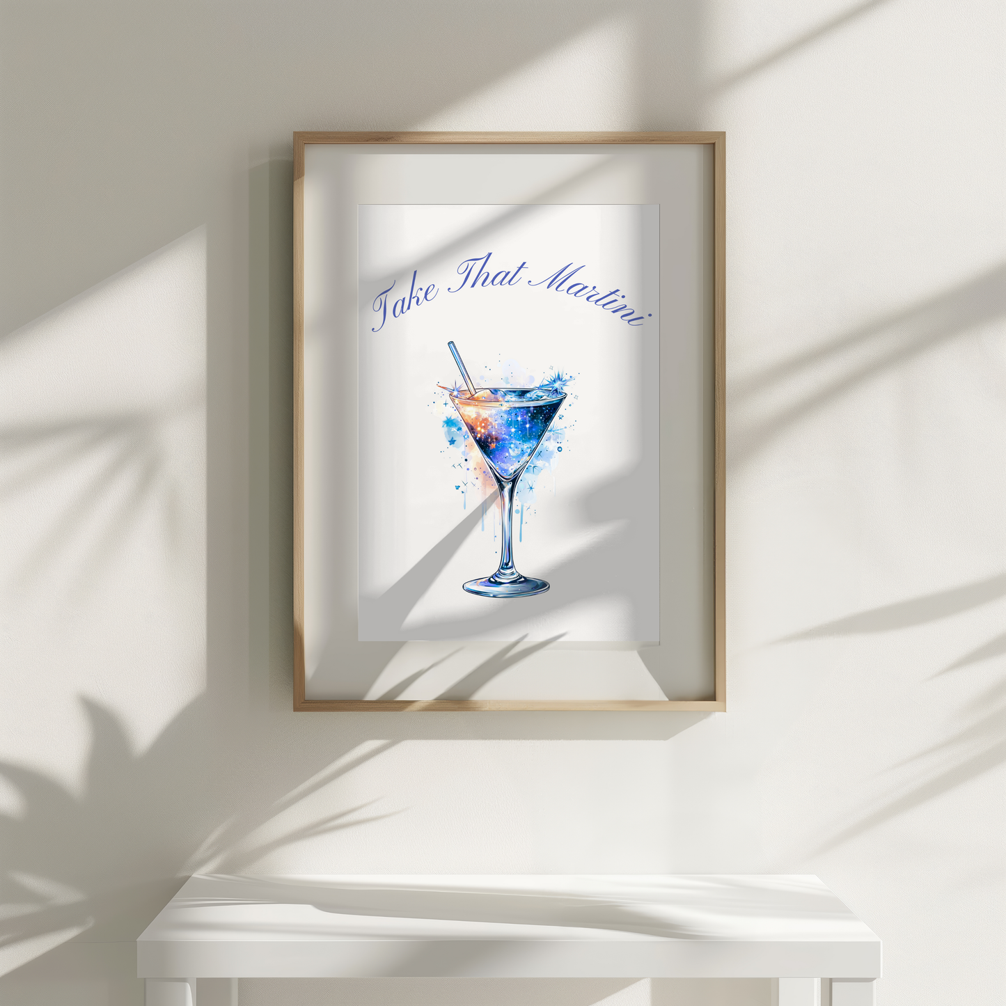 Take That Martini Print