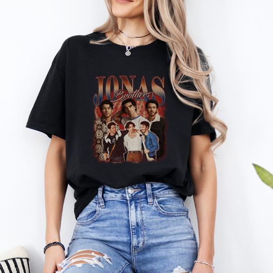 Vintage Style T-Shirt - Jonas Brothers