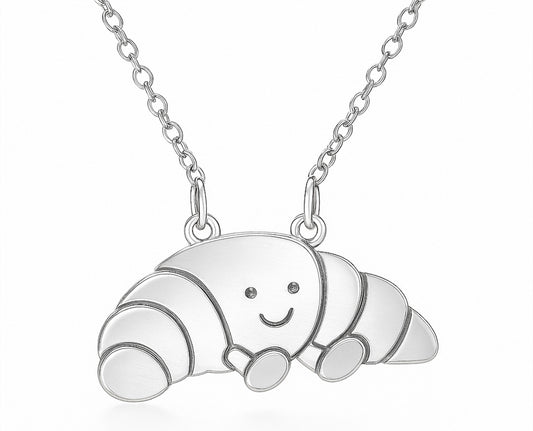 Jelly Croissant Necklace  (Pre Order dispatched late October)