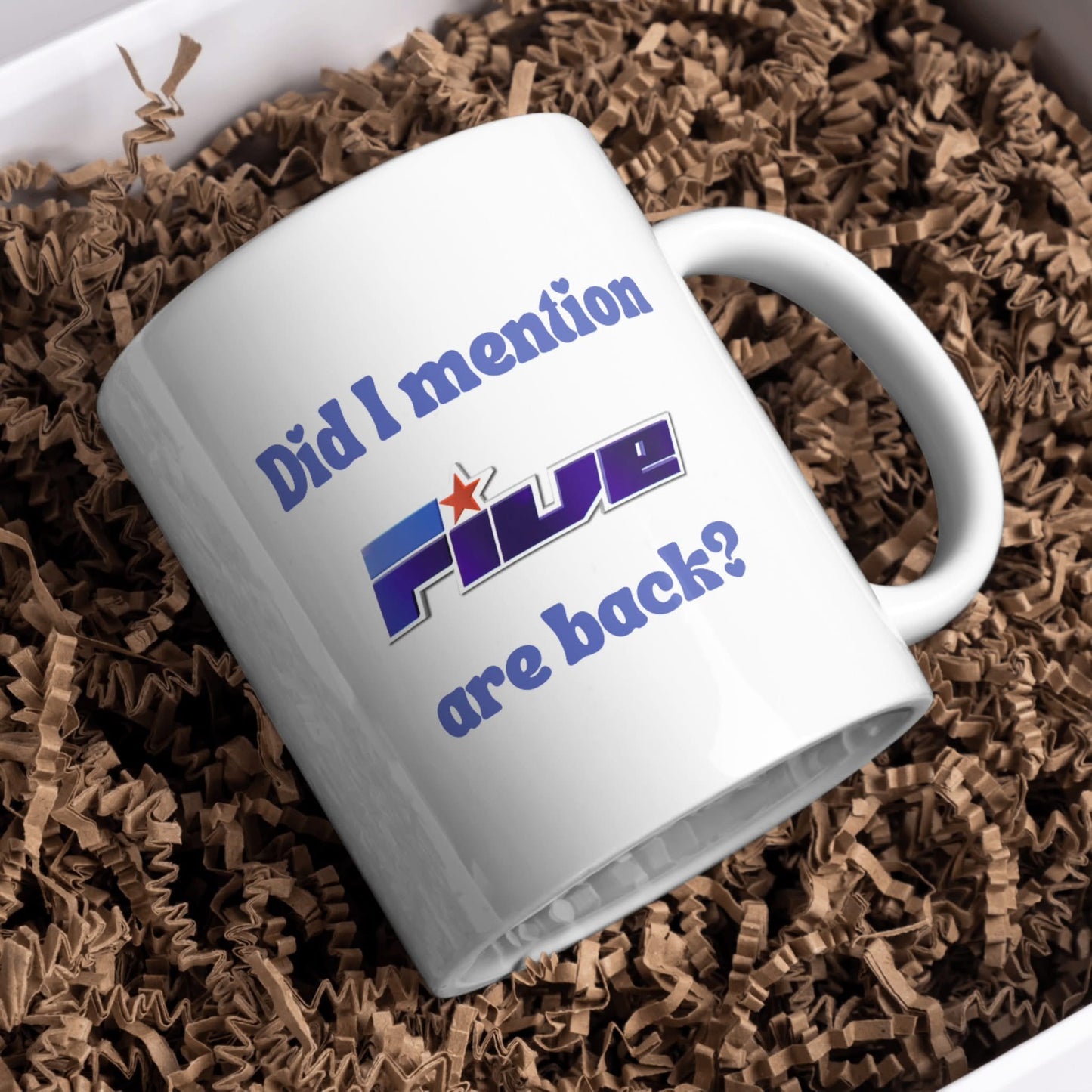 Five are back mug