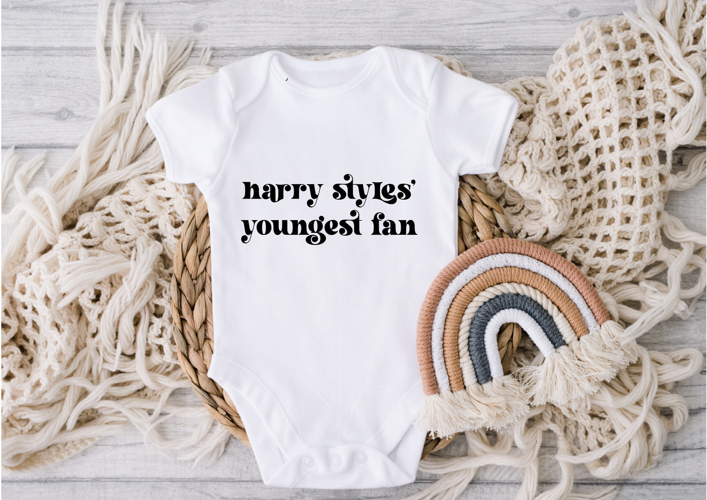 Youngest Fan Baby Grow