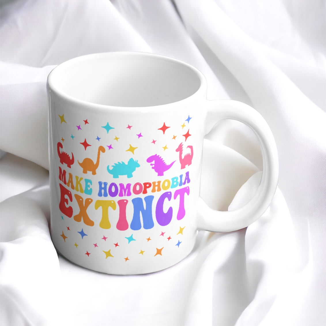 Make Homophobia Extinct Mug