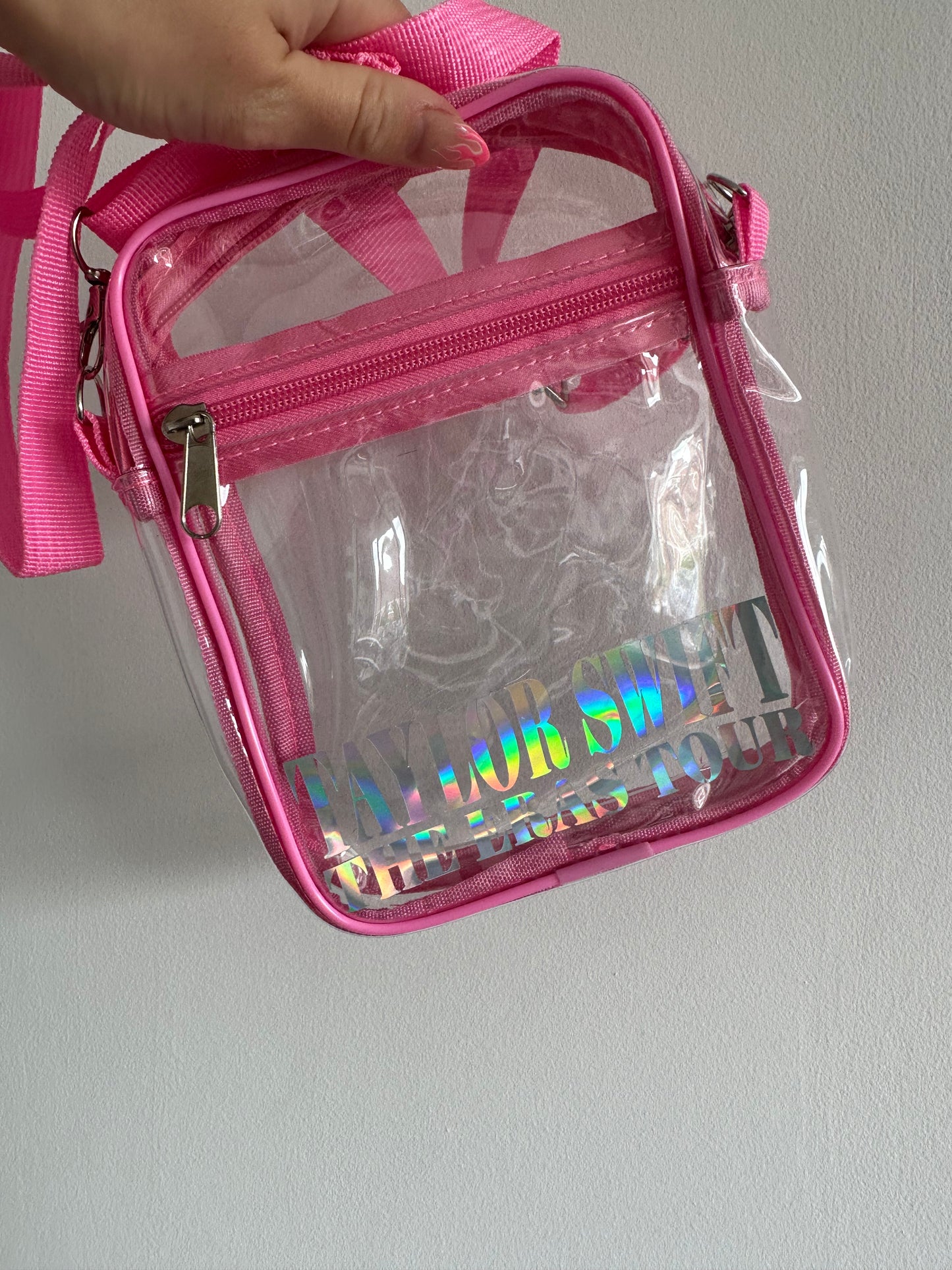 Pink ERAS stadium bag