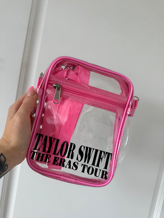 Pink ERAS stadium bag