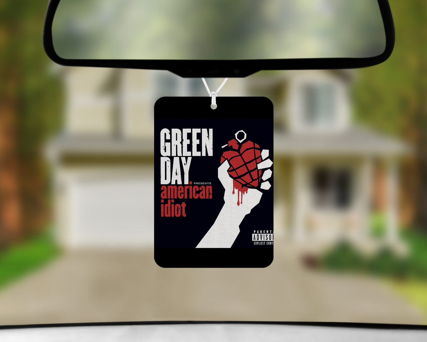 Band Car Air Freshener (add band name to box!)