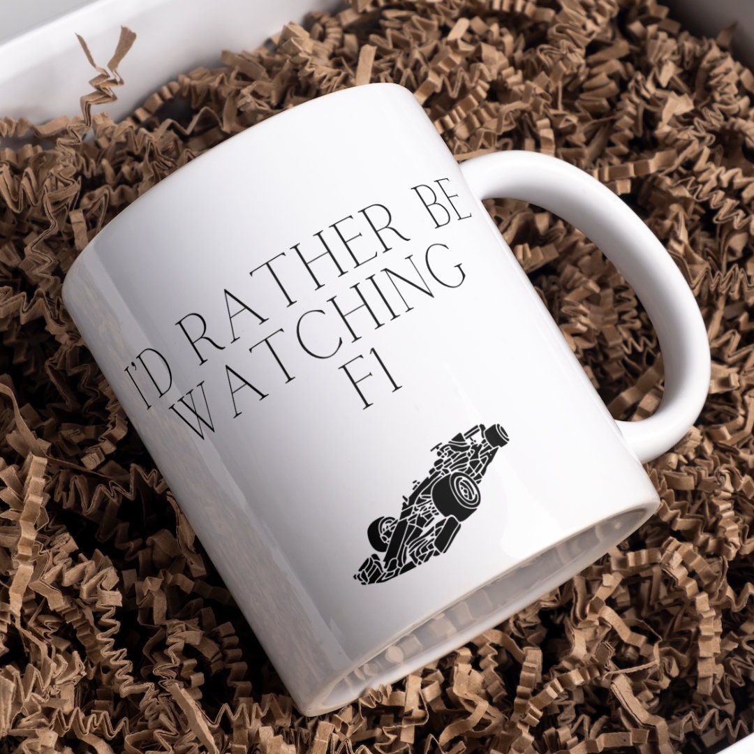 Rather Be Watching F1 Mug | Gift | Racing | Formula one | F1 | Cars | Dad | For Him | Birthday | Man